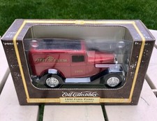 ERTL COLLECTIBLES 1932 RED FORD PANEL VEHICLE -DIE CAST METAL BANK -FLEET FARM