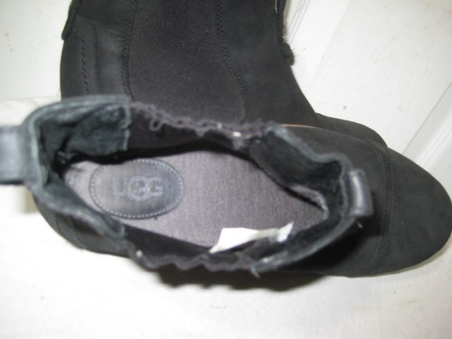 Stivali Chelsea UGG Australia Gallion neri in pelle taglia 10 - Foto 20 di 24