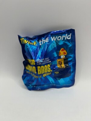Nintendo Super Mario Bros Pepsi Dot Bottlecap Figure 14 Kinoko Mushroom Sealed