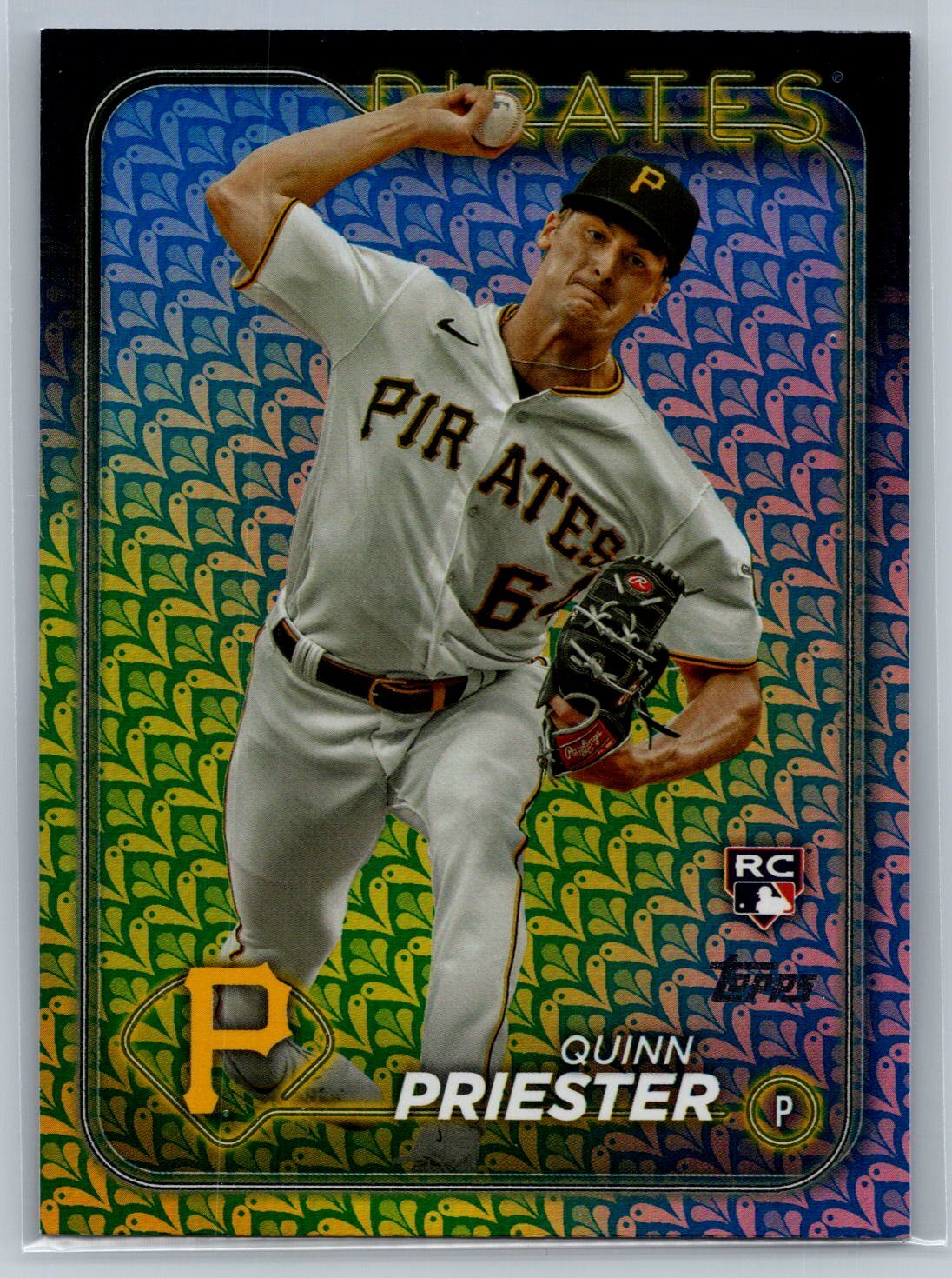 2024 Topps #93 Quinn Priester Holiday