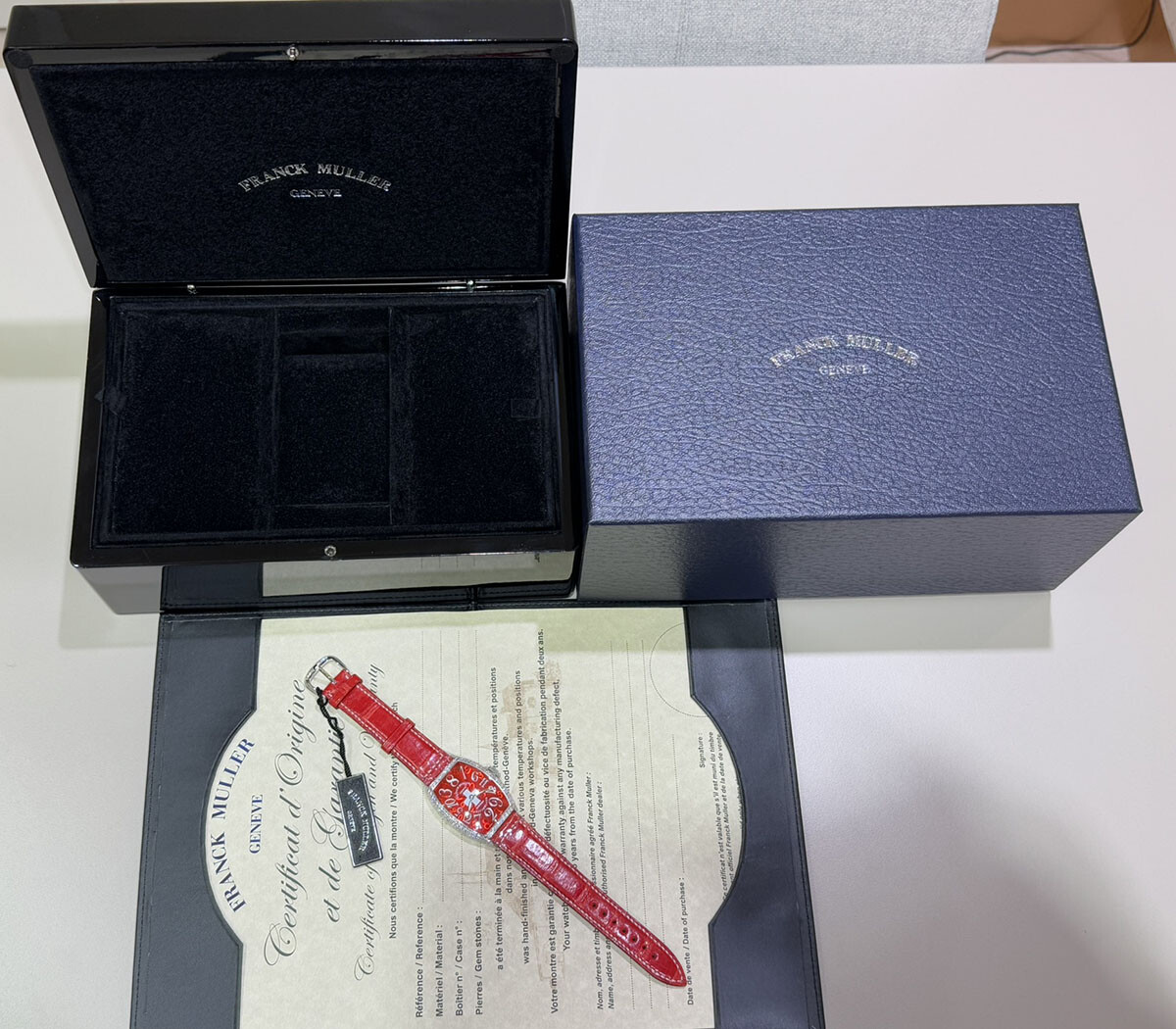 Franck Muller Crazy Hours 5850CH D TTL SWL White Gold Diamond