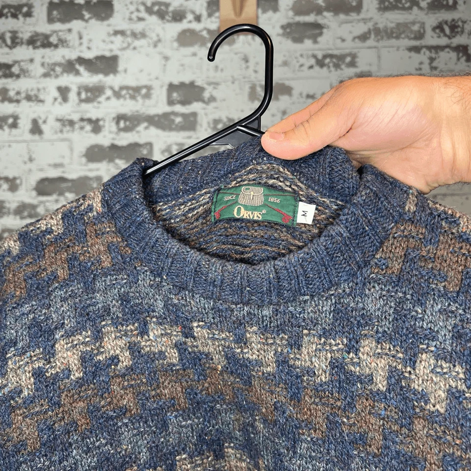 Vintage orvis wool sweater - Image 3 of 4