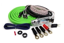KnuKonceptz KCA TRUE 1/0 Gauge Complete Amp Wiring Install Kit w/ 250A ANL Fuse 