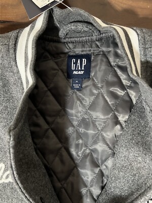 Palace x Gap Kids Varsity Jacket Size XL (12) Smooth Woven Palace x Gap Kids Varsity Jacket Size XL (12) Smooth Woven