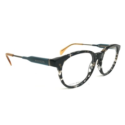 Tommy Hilfiger Eyeglasses Frames TH 1349 JX2 Blue Tortoise Cat Eye