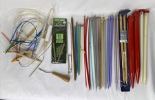Huge lot of 33 Knitting Crochet Needles