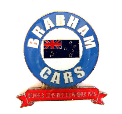 AUTO Pin / Pins - BRABHAM ''DRIVER & CONSTRUCTOR WINNER 1966'' [1288]