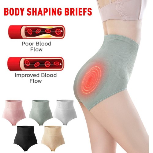 Calzoncillos ajustadores vaginales y modeladores corporales de grafeno en panal ropa interior para mujer * - Imagen 4 de 48