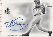 Mike Sweeney #MS 2001 SP Authentic Chirography card