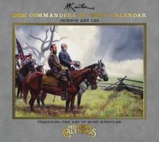 The NEW 2026 Mort Künstler Commanders in Gray Calendar