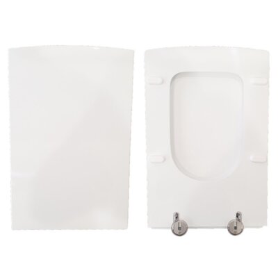 Four Dimension Vitruvit Toilettendeckel Holz harzbeschichtet Polyester weiß