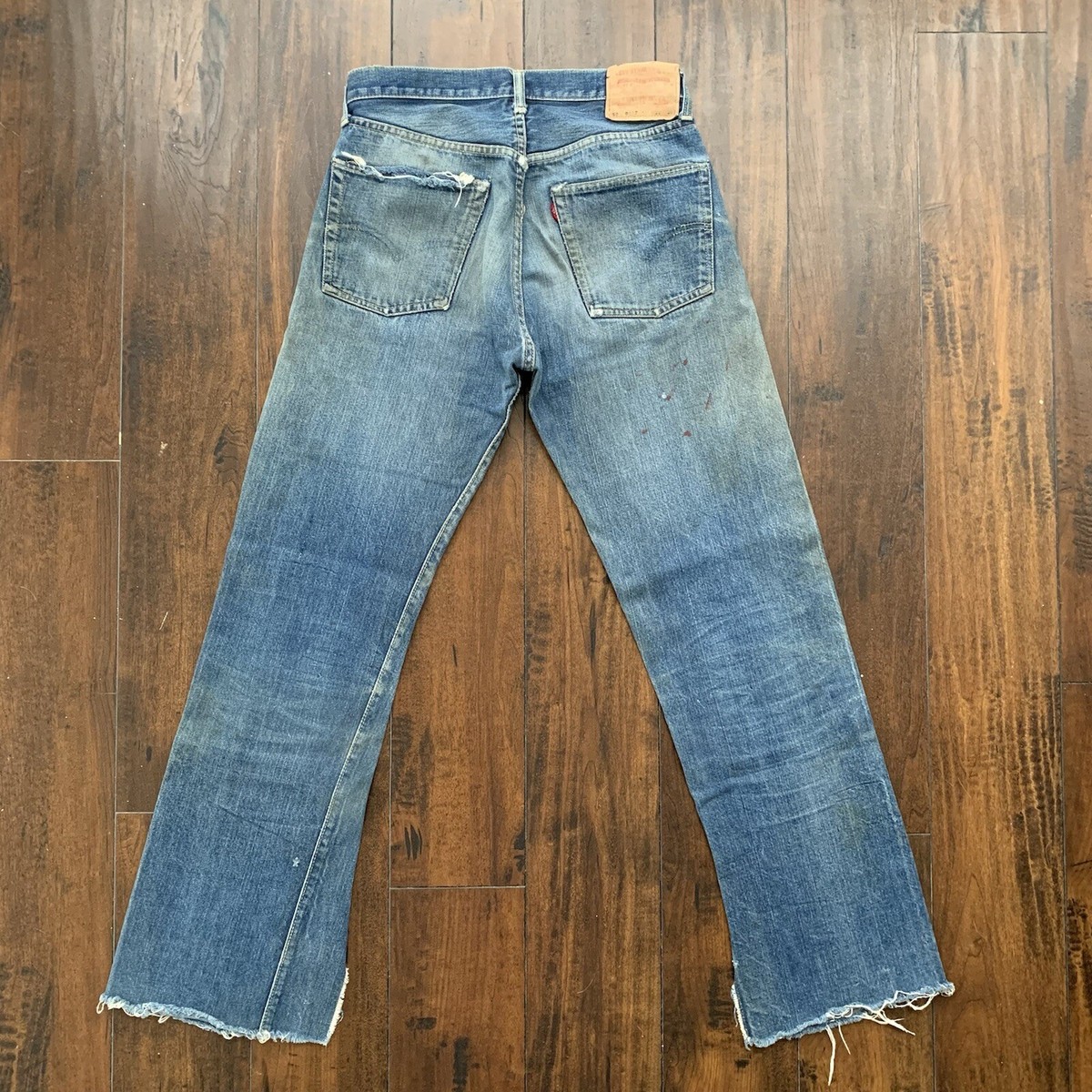 Vintage LEVIS 501 Big E Jeans Selvedge Redline 1960s 60s Vintage LEVIS 501 Big E Jeans Selvedge Redline 1960s 60s