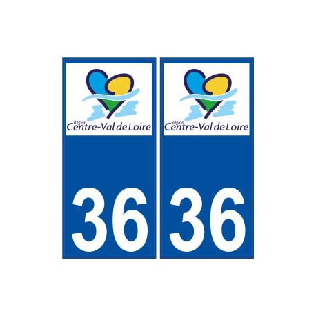 Autocollant Départemental 83 Var PACA Pour Plaque D'immatriculation Moto - Avant & Arrière - Décoration France - Marque HADEXIA