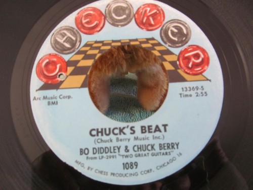 BO'S BEAT, CHUCK'S BEAT CHECKER 1089, GUITAR JAM, NM - Picture 2 of 4