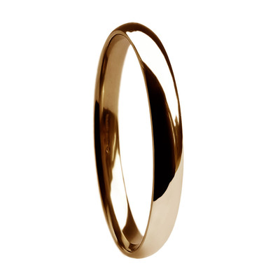 2mm 9ct Rosa Oro Rosso Matrimonio Anelli Tribunale Comfort Pesante