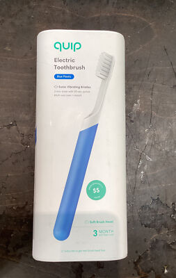 Quip Plastic Electric Sonic Toothbrush - Blue