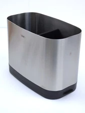 OXO Good Grips STAINLESS Steel Utensil HOLDER with REMOVABLE Base, NEW 