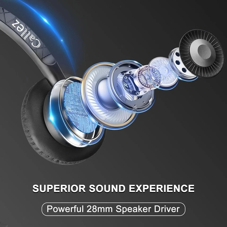 Callez USB Headset with ENC Dual Mic Noise Cancelling for PC Laptop Mac - Image 4 of 4