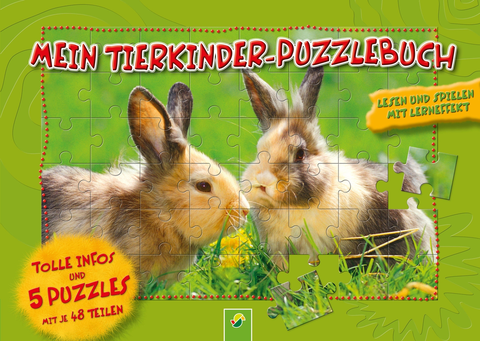 Thumbnail - Mein Tierkinder-puzzlebuch Für Kinder Ab 6 Jahren