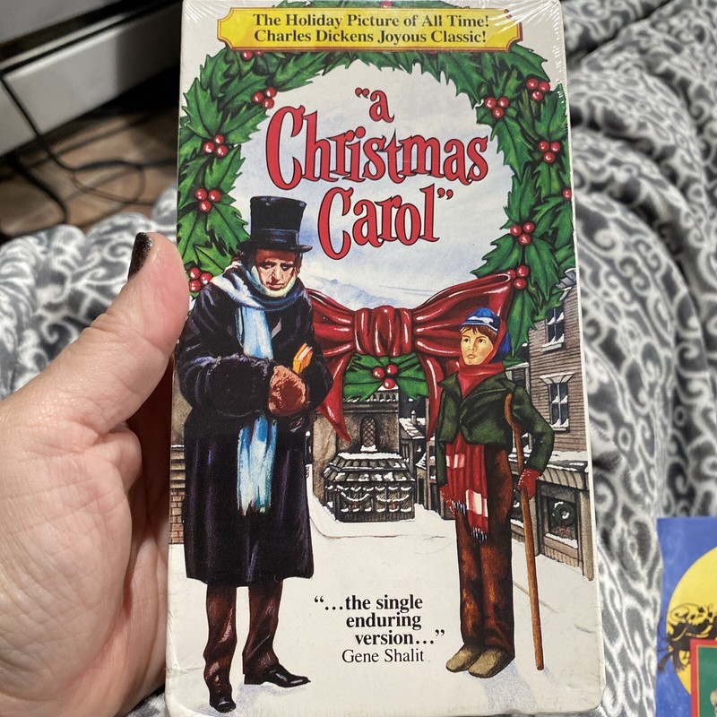 Sealed Vintage A Christmas Carol (VHS, 1989)