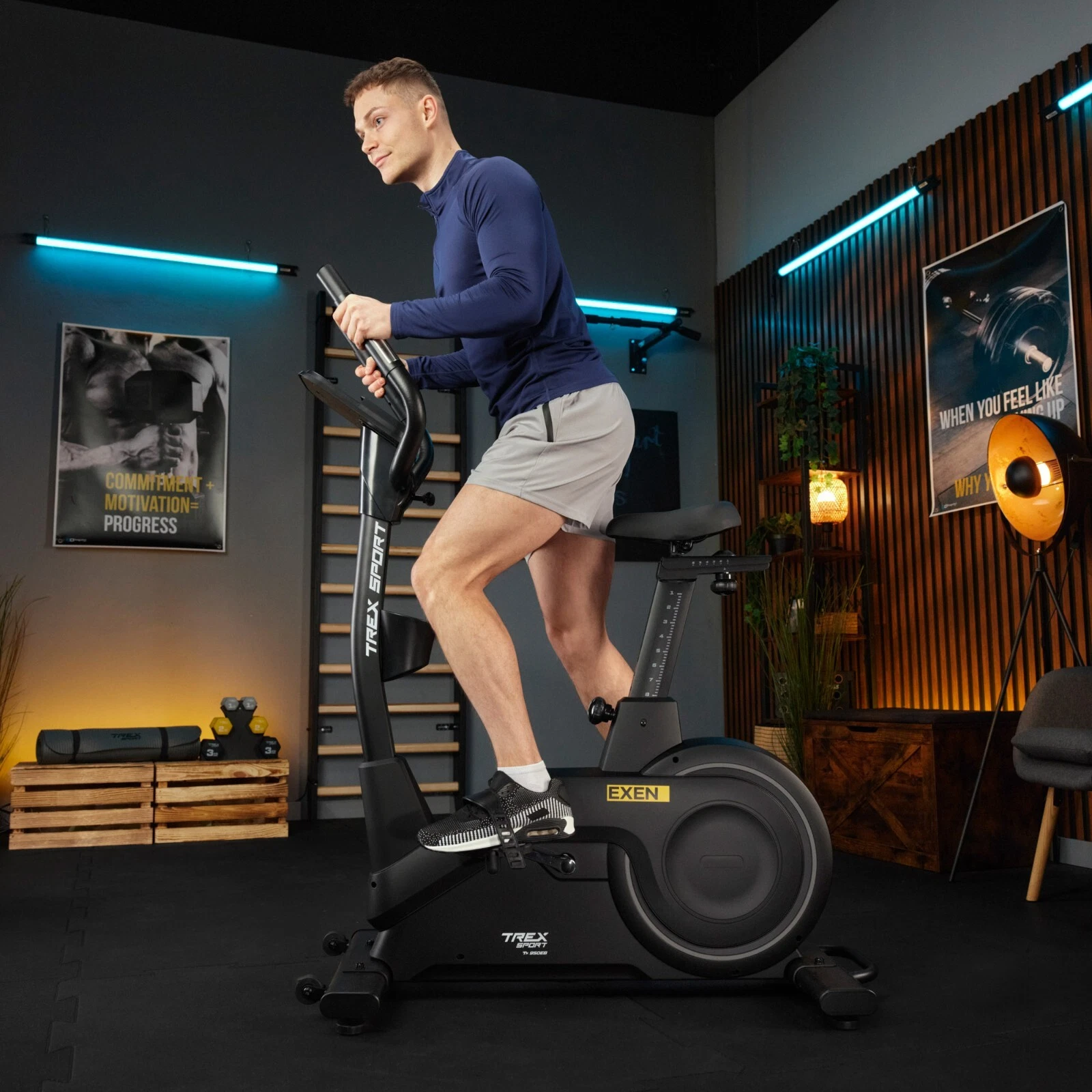 TREX SPORT Heimtrainer Exen Gesamtansicht