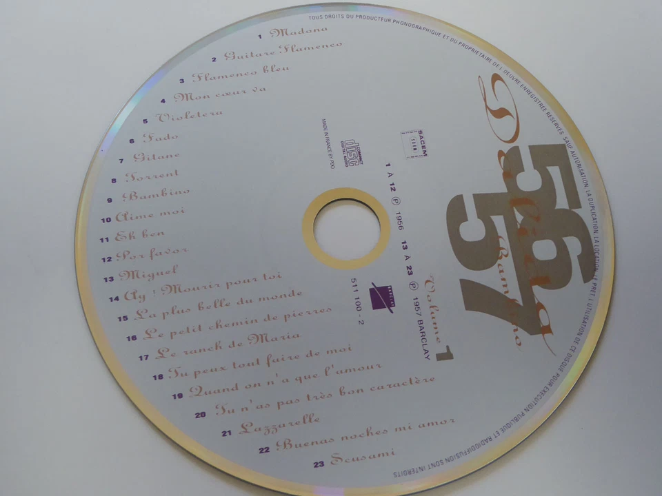 DALIDA : Volume 1: Bambino - 56/57  > EX (CD) - Bild 2 von 3