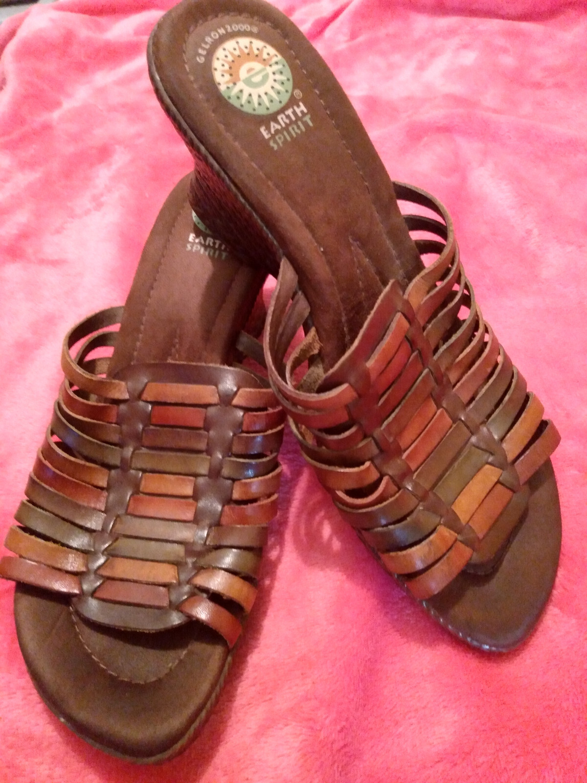 Women,s shoes Earth Spirit brand wedge size 11 in GUC see details | eBay