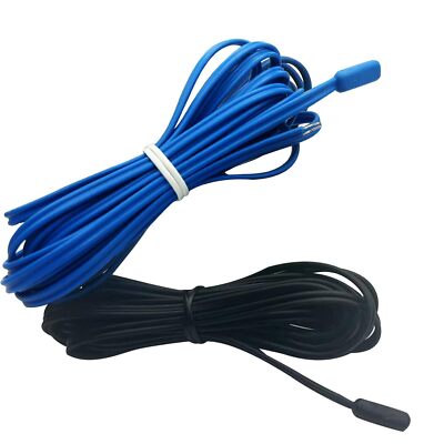 Set of 2 Temperature Probe Sensors（Black and Blue）for Commercial Refrigerator...