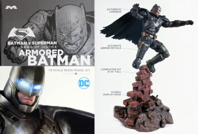 Armored Batman V Superman Dawn Of Justice 1:8 Resin Model Kit Moebius 1013