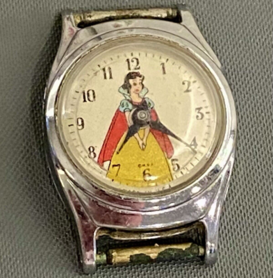2 1950\'s US Time Snow White Wrist Watches Non Working Parts Repair Disney | Accessories | 2 95s Us Time Snow White Wrist  main image 3