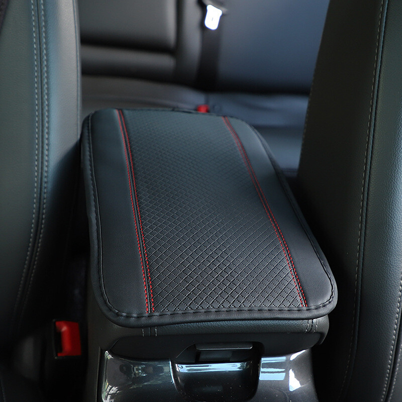 Car Accessories Armrest Cushion Cover Universal Center Console Box Pad ...
