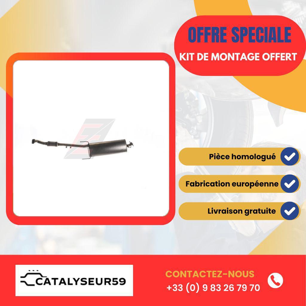 Catalyseur Toyota Rav 4 2.0i résout le voyant moteur allumé et la pollution