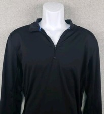 Ariat Tek Mens Cold Series 1/4 Zip Stretch Pullover Medium Black