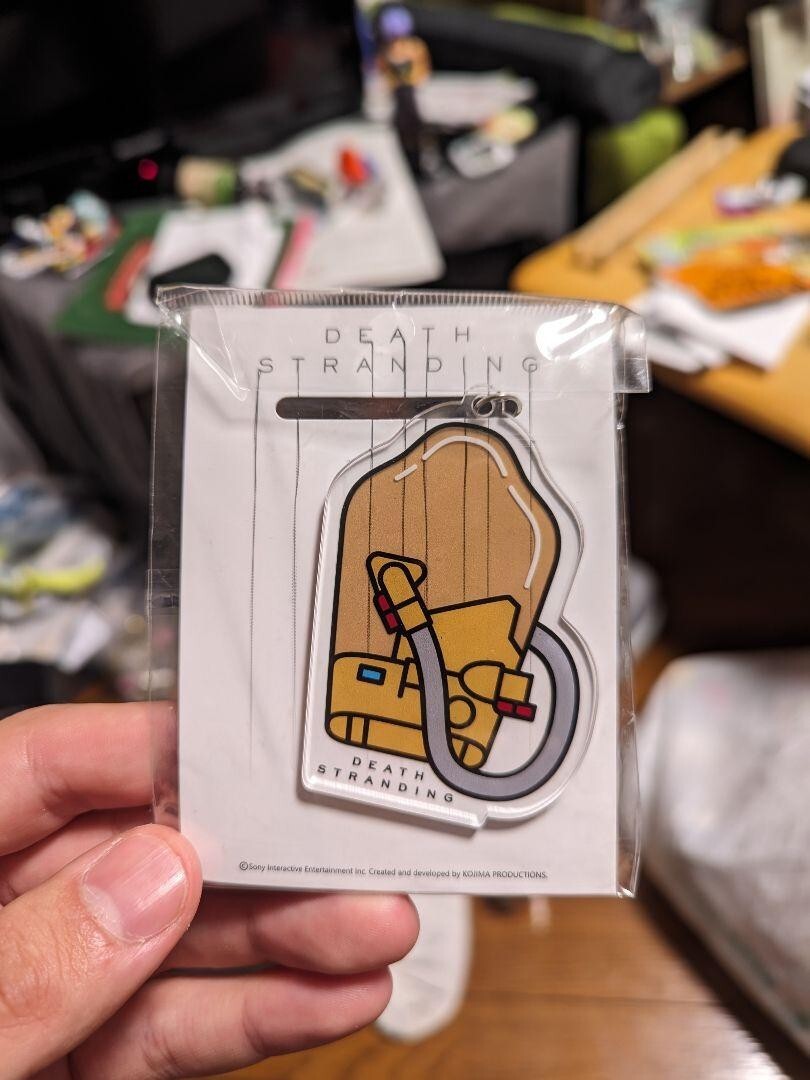 Kojima Productions DEATH STRANDING BB POD Acrylic Keychain