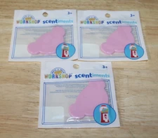Build A Bear Workshop SCENTIMENTS Discs, Lot of 3, Bubble Gum Scent