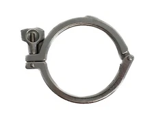 Laboratory 4" Single Hinged Stainless Steel Sanitary Tri-Clamp