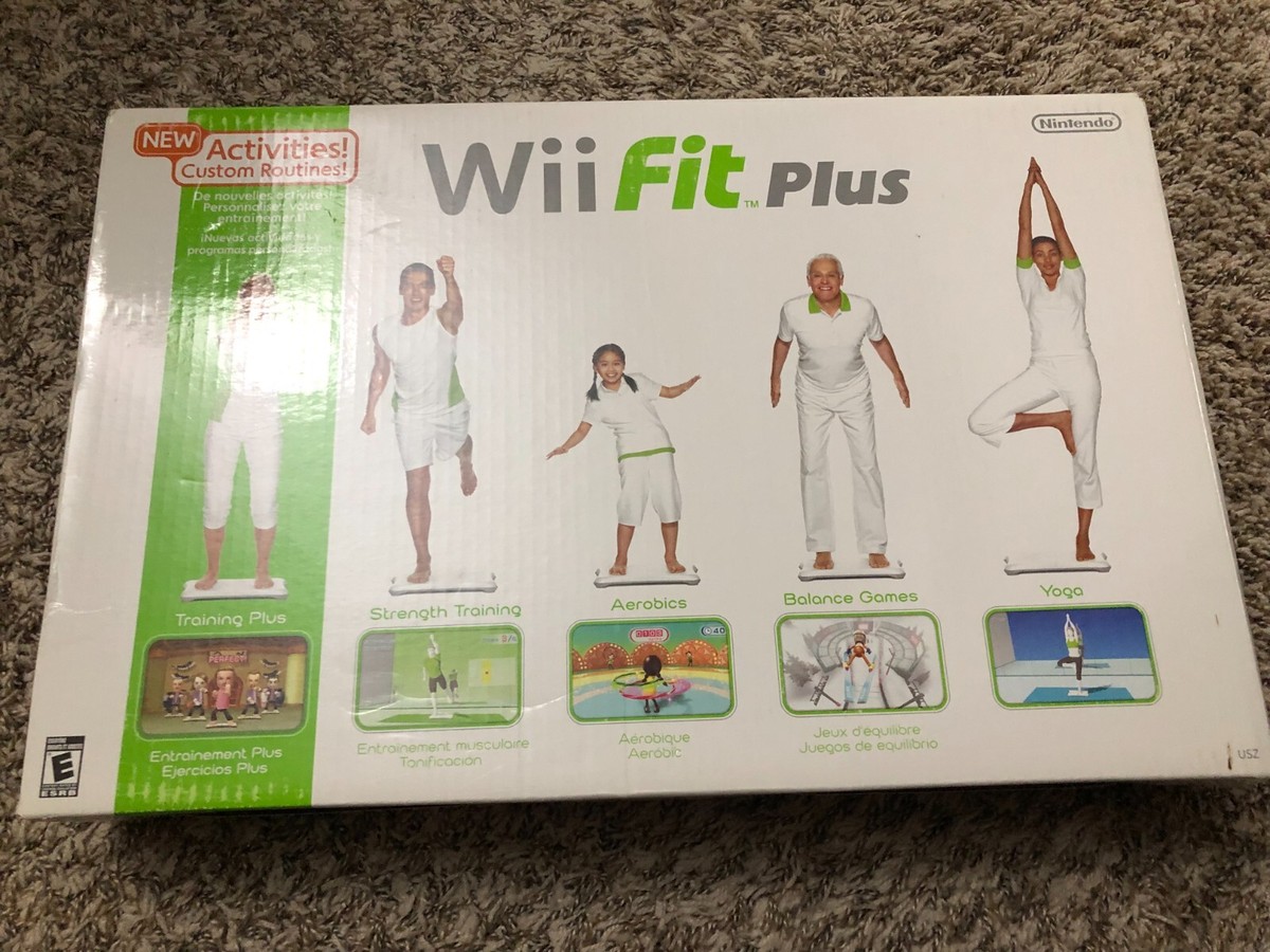 Genuine Nintendo Wii Fit - Complete With Game & Balance Board - In
