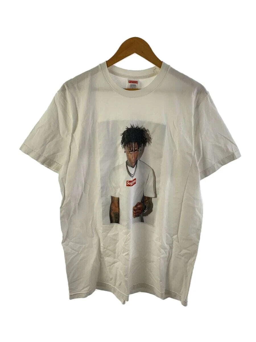 T shirt Supreme blanc L occasion