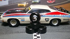 "XPG" URETHANE SLOT CAR TIRES 2pr PGT-21104 fit SCALEXTRIC FORD FALCON XB GT