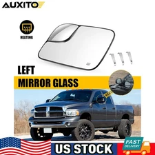 Driver Side Heated Mirror Glass For 2002-08 Dodge RAM 1500 03-09 2500 3500