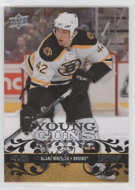 2008-09 Upper Deck Young Guns Blake Wheeler #202 v6g