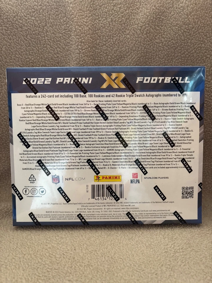 2022 Panini XR NFL Football Hobby Box - Factory Sealed - Image 2 of 4