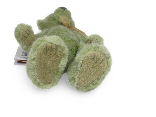 Charlie Bear Oskar Plush Teddy With Tags Retired Collectable Soft Toy Green Bear - Picture 20 of 24