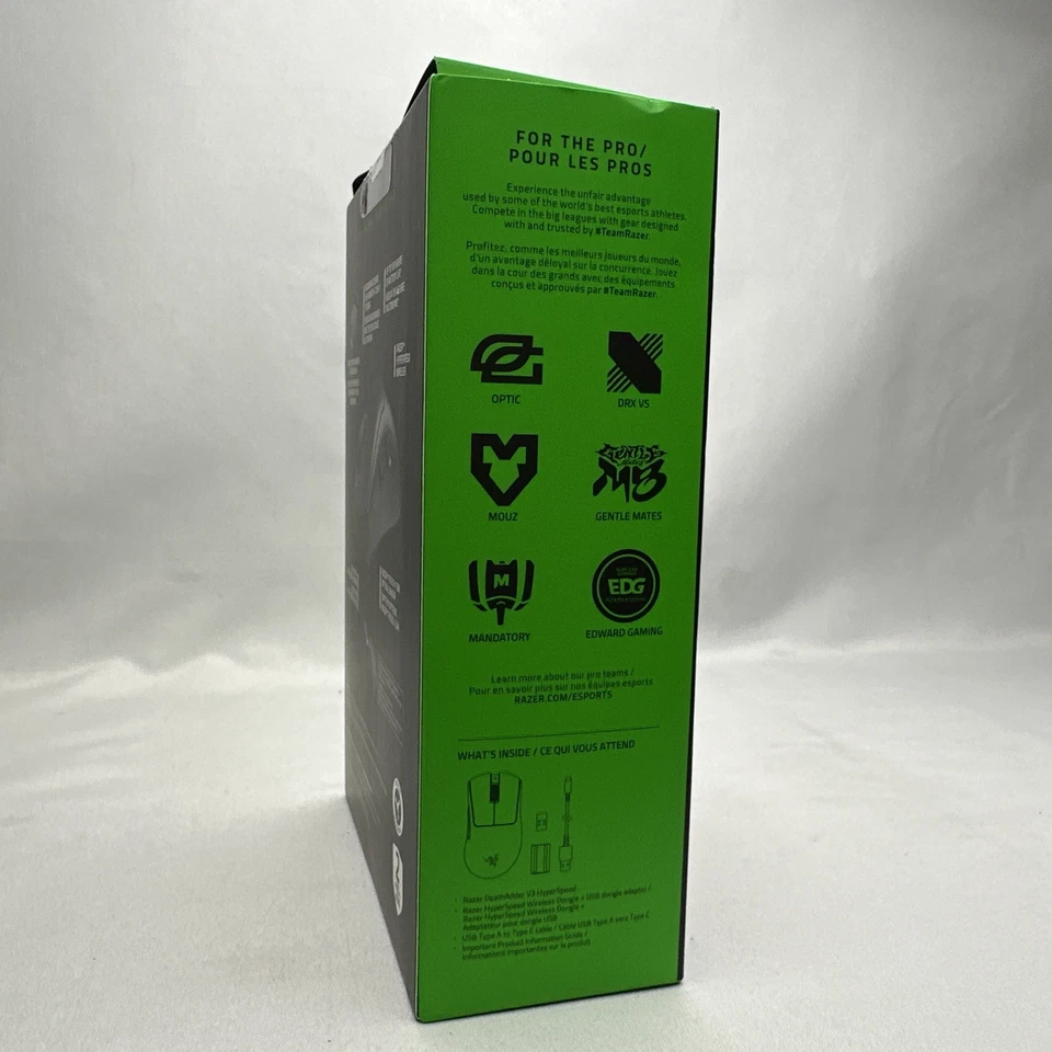 Razer Deathadder V3 Hyperspeed Lightweight Wireless Gaming Mouse - NEW SEALED! - Image 3 of 4