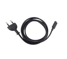 6FT EU BLACK 2-PRONG AC POWER CORD - For Mac mini 2018, M1 2020, M2 2023