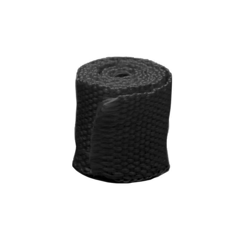 Bande thermique collecteur ACOUSTA-FIL 50mm contre la surchauffe du compartiment moteur noir