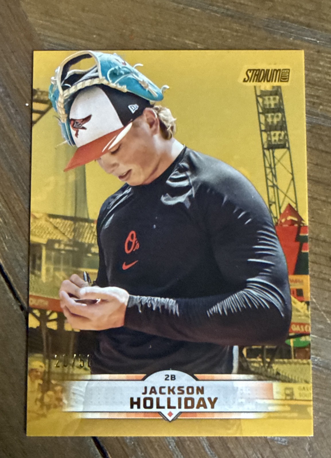 2025 Topps Stadium Club - Jackson Holliday #73 Gold Foil /50