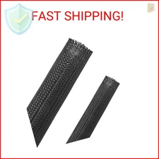 50ft - 1/2 Inch & 1/4 Inch Expandable Braided Cable Sleeve, Braided Wire Sleevin