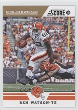 2012 Score Gold Zone Ben Watson #282 3a3