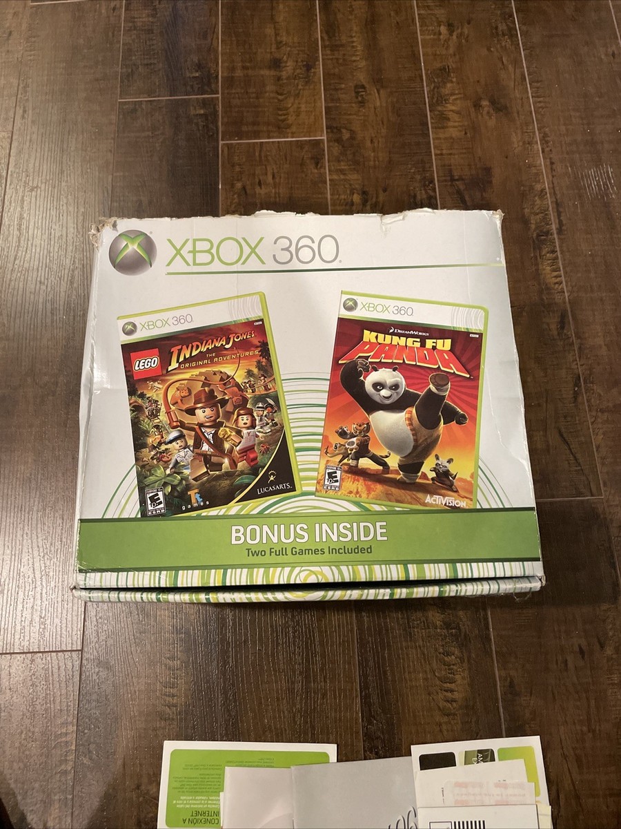 Microsoft Xbox 360 White Console EMPTY BOX ONLY AND PAPERS ONLY | eBay